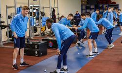 Trabzonspor salonda kuvvet çalıştı