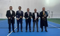 Uluslararası turnuvalara ev sahipliği yapabilecek tenis kortları açıldı