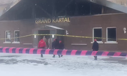 Grand Kartal Otel'de bilirkişi inceleme yapıyor