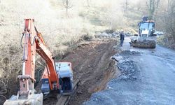 Heyelan çalışmaları devam ediyor