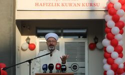Diyanet İşleri Başkanı Ali Erbaş: "Kur’an kurslarımıza sahip çıkalım"