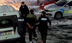 Hastanede firar etti, ilçede yakayı ele verdi