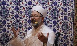 Diyanet İşleri Başkanı Ali Erbaş, teravih namazı kıldırdı