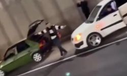 Karayolunda çiftetelli oynadılar cezayı yediler
