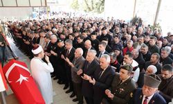 Kıbrıs gazisi Kasım Sezer, törenle son yolculuğuna uğurlandı