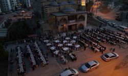 Mahalleli iftar programında bir araya geldi