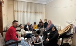Saffet Bozkurt, ilk iftarda Beyaztaş ailesine konuk oldu