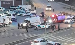 Polislerinde karıştığı kazada çok sayıda yaralı var!