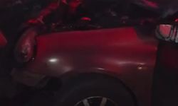 Otomobil refüje çarptı: Sürücü yaralandı