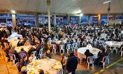 Geleneksel pazaryeri iftarına 500 kişi katıldı