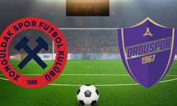 Zonguldakspor FK - Orduspor 1967 maçından iki gol sesi geldi
