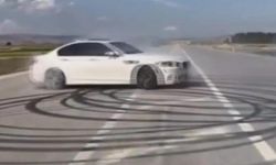 Drift atan sürücüye 34 bin 880 TL ceza