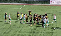 Amatör lig müsabakalarında arbede yaşandı