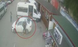 Öfkeli kocanın eşine pompalı tüfekle saldırı anının kamera görüntüleri ortaya çıktı