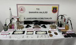 Jandarmadan narkotik madde ve silah kaçakçılığı operasyonu: 2 tutuklama