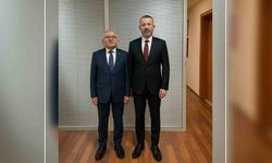 Rektör Fatih Kırışık, Başkan Büyükkılıç ile iş birliği görüşmesi yaptı