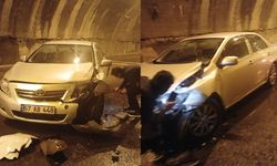 Zonguldak’ta, tünelde zincirleme kaza!