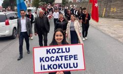 Kocatepe İlkokulu öğrencilerinden renkli kutlama