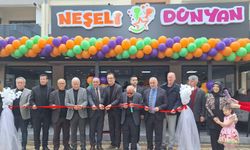Neşeli Dünyan Cafe ve Çocuk Eğlence Merkezi açıldı