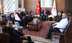 KGD Başkanı ve yönetiminden Vali Osman Hacıbektaşoğlu'na ziyaret