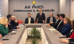 AK Parti MKYK üyesi Abdurrahman Akyüz’den Zonguldak İl Başkanlığı’na ziyaret