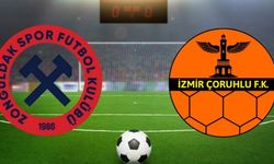 Zonguldakspor FK-İzmir Çoruhlu FK maçından iki gol sesi geldi