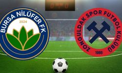 Bursa Nilüfer FK-Zonguldakspor FK maçı 15.00’da
