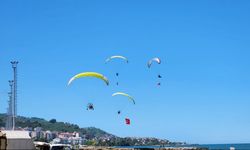 Paramotor denize düştü!