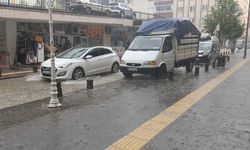 Sağanak ve dolu etkili oldu