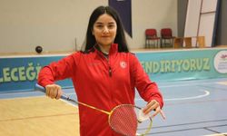 Badmintonda Avrupa 3.’sü olan Halenur Küçüksevgili’nin hedefi olimpiyatlar
