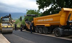 930 ton asfalt serimi gerçekleştirildi