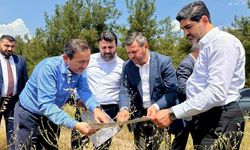 AK Parti heyeti’nden TCDD gar sahasının taşınacağı  bölgede inceleme