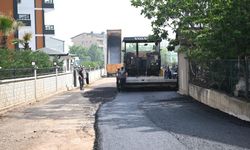 Ertuğrulgazi Mahallesi'ne 250 ton asfalt