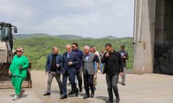 Belediye Başkanı, hayvan konukevi ve katı atık tesisini inceledi
