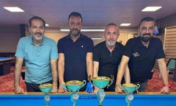 Bilardoda şampiyon Muzaffer Kahraman oldu