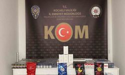 Durdurulan araçta kaçak tütün ve çay ele geçirildi