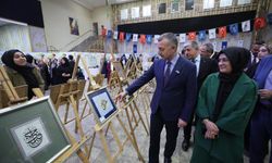 El emeği ürünler sergilendi