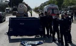 Sağından geçmeye çalıştığı TIR’a çarpan motosikletin sürücüsü Hayri Çelik öldü