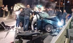Tünel çıkışında feci kaza: Çok sayıda yaralı var!