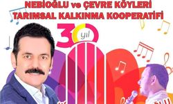 30 yıl önce kurulan kooperatiften konserli kutlama
