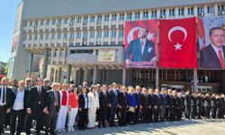 19 Mayıs Atatürk'ü Anma, Gençlik ve Spor Bayramı törenle kutlandı