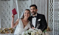 İsmail Korkmaz ve Ayşe Gültaş dünya evine girdi