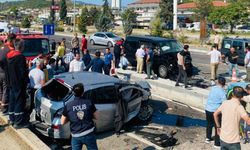 Şerit faciası: 1’i ağır 7 yaralı