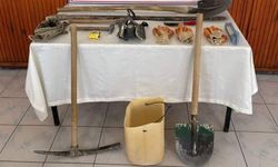 3 kişi kaçak kazı yaparken yakalandı