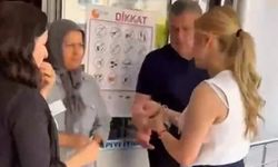 Başkanın pense ile müdahalesi kamerada: Takıyı kesti, adayı sınava yetiştirdi
