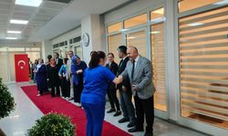 Hastanede bayramlaşma programı yapıldı
