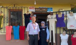 Karı-koca 28 yıldır fanila üreterek geçimini sağlıyor