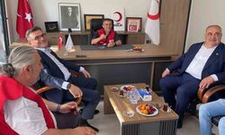 Milletvekili Yusuf Ziya Aldatmaz’dan Kızılay Başkanı Nihat Yalçın’a ziyaret