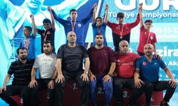 Minikler Güreş Şampiyonası’nda 5 sporcu dereceye girdi