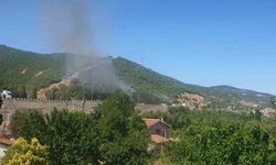 Otoyol kenarında başlayan yangın ormana sıçradı: 2 saatte söndürüldü